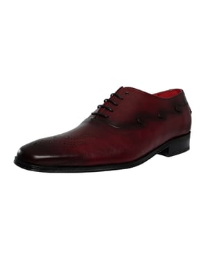 Jeffery West Oxford-Schuhe Aus Leder, Rot