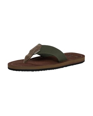 Barbour Toeman Flip-Flops, Grün