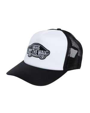 Vans Klassische Patch-Kappe, Weiß