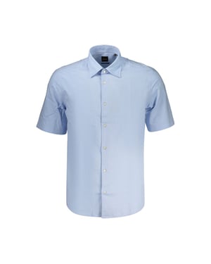 BOSS Rash Kurzarmhemd, Blau