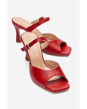 Urael Leder Stiletto Riemensandale