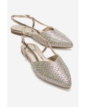 Rexton Verzierte Slingback-Pumps