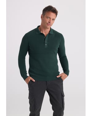 Pullover Pullover Mit Polokragen