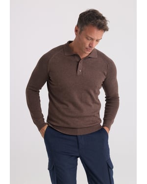 Pullover Pullover Mit Polokragen