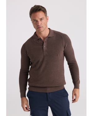 Pullover Pullover Mit Polokragen