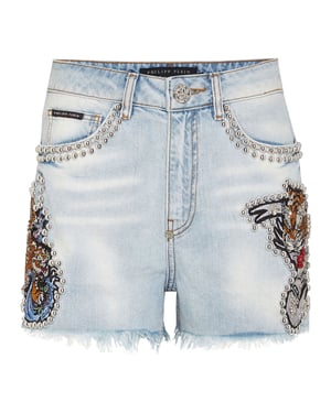 Jeansshorts Tattoo