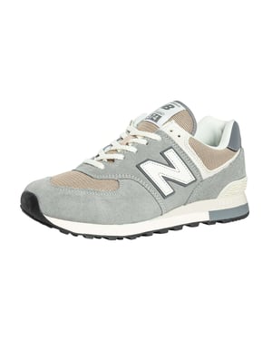 New Balance 574 Wildleder Trainer, Grau