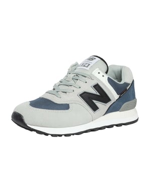 New Balance 574 Wildleder Trainer, Grau