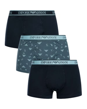 Emporio Armani 3 Packungsstämme, Blau