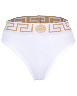 Versace Damen  High Leg Topeka Slip