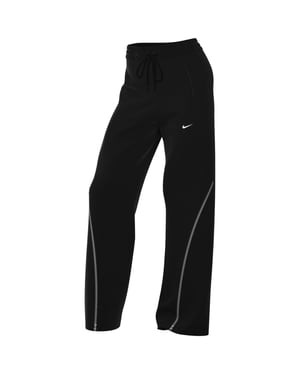 Nike - Repel - Schwarze Trainingshose Mit Mittelhohem Bund Und Reißverschluss