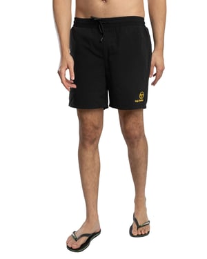 Sergio Tacchini Cordosa Badeshorts, Schwarz
