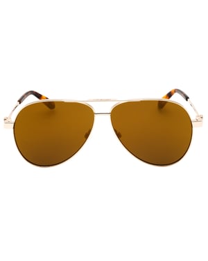 Off-white Ruston L Gold Verspiegelte Sonnenbrille
