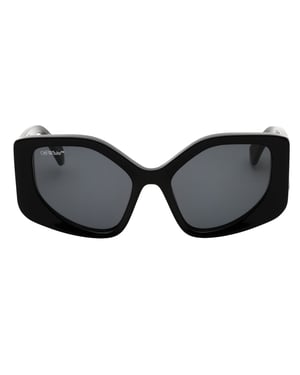 Off-white Denver Sonnenbrille In Schwarz