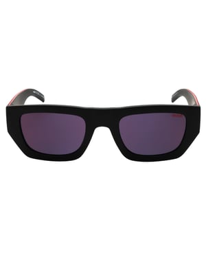 Hugo Boss Sonnenbrille Mit Roten Und Schwarzen Gläsern