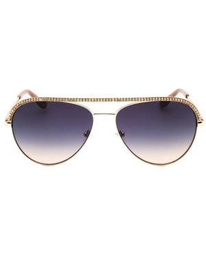 Guess Sonnenbrille Mit Goldenem Rand