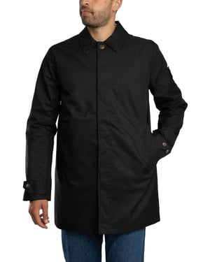 Weekend Offender Whitehouse Mac Jacke, Schwarz