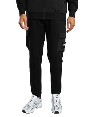 Weekend Offender Lippi Cargo-Jogginghose, Schwarz