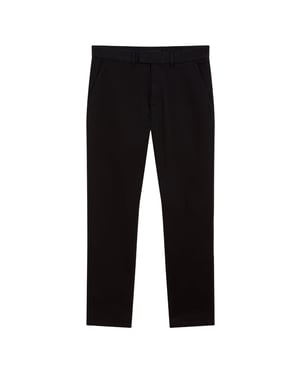 Ted Baker Batford Slim Fit Chino In Schwarz