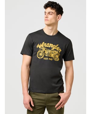 Wrangler - AMERICANA TEE BLACK
