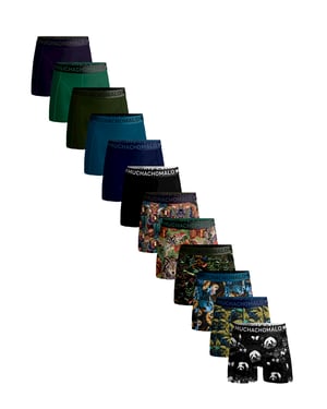 Muchachomalo - 12er Pack Boxershorts Männer