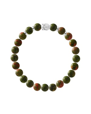 Armband — 925er Silber rhodiniert — 19 cm — Herren