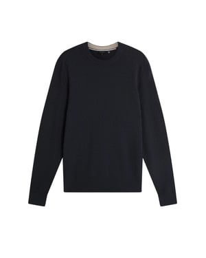 Ted Baker Sainsy T Stitch Navy Rundhalspullover