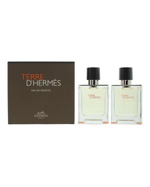 Hermes Terre D'hermes Eau de Toilette 2 x 50ml Gift Set