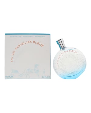 Hermes Eau Des Merveilles Bleue Edt Spray.