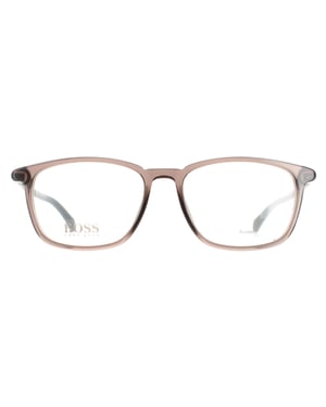 Hugo Boss Rectangular Herren Transparent Grau BOSS 1133