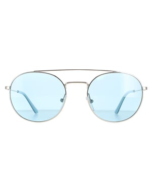 Calvin Klein Rund Unisex Nickel Solid Hellblau CK18116S