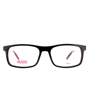 Hugo by Hugo Boss Montures de lunettes HG 1004 OIT 16 Noir Rouge Hommes