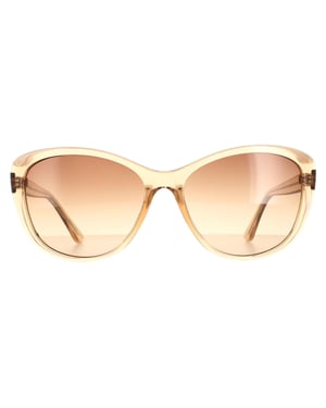 Calvin Klein Cat Eye Damen Kristall Beige Braun Farbverlauf CK19560S