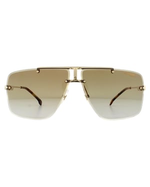 Lunettes De Soleil Carrera 1016/S J5G 86 Dégradé Vert Or