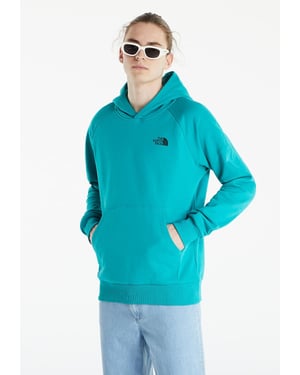The North Face Mens Reglan Red Box Hoodie in gebleicht Porzellan grün