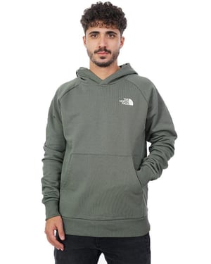 The North Face Mens Reglan Red Box Hoodie in gebleichten Thymian