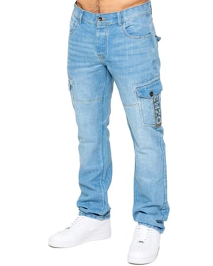 Enzo | Herren Jeans mit geradem Bein
