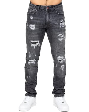 Enzo | Herren Ripped Denim Jeans