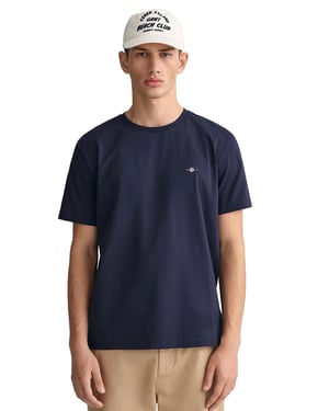 Gant | Herren T-Shirt mit Rundhalsausschnitt