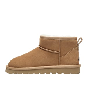 EVER AU Frauen Finch Ultra Mini Klassische Stiefel - Kastanie