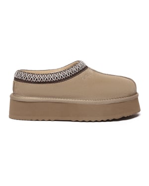 EVER AU Damen Leder Hausschuhe - Wonga