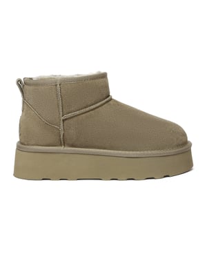 EVER AU Ultra-Mini-Plateaustiefel für Damen - Heron