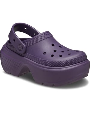 Crocs Stomp Clog Thermoplastische Dunkel-Iris Clogs