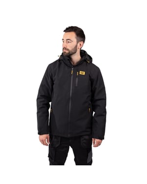 Caterpillar Leichte Isolierte Herren Schwarze Pufferjacke