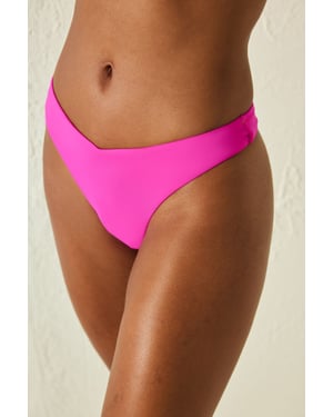 Tiefgeschnittene Hipster-Bikini-Hose