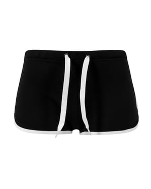 Urban Classics - Hotpants für Damen (Schwarz/Weiß)