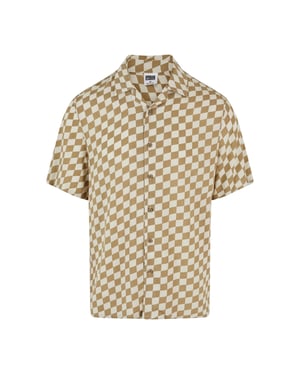 Urban Classics - Hemd Rundum bedruckt für Herren (Khaki)