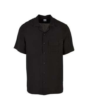 Urban Classics - "Camp" Hemd für Herren (Schwarz)
