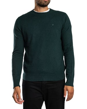 Superdry Essential LW Wollmischung Strick, Grün