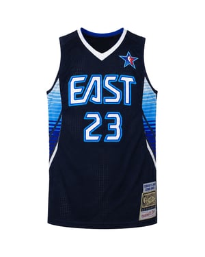 Mitchell & Ness NBA Cleveland Cavaliers #23 James Herren Marineblau Weste